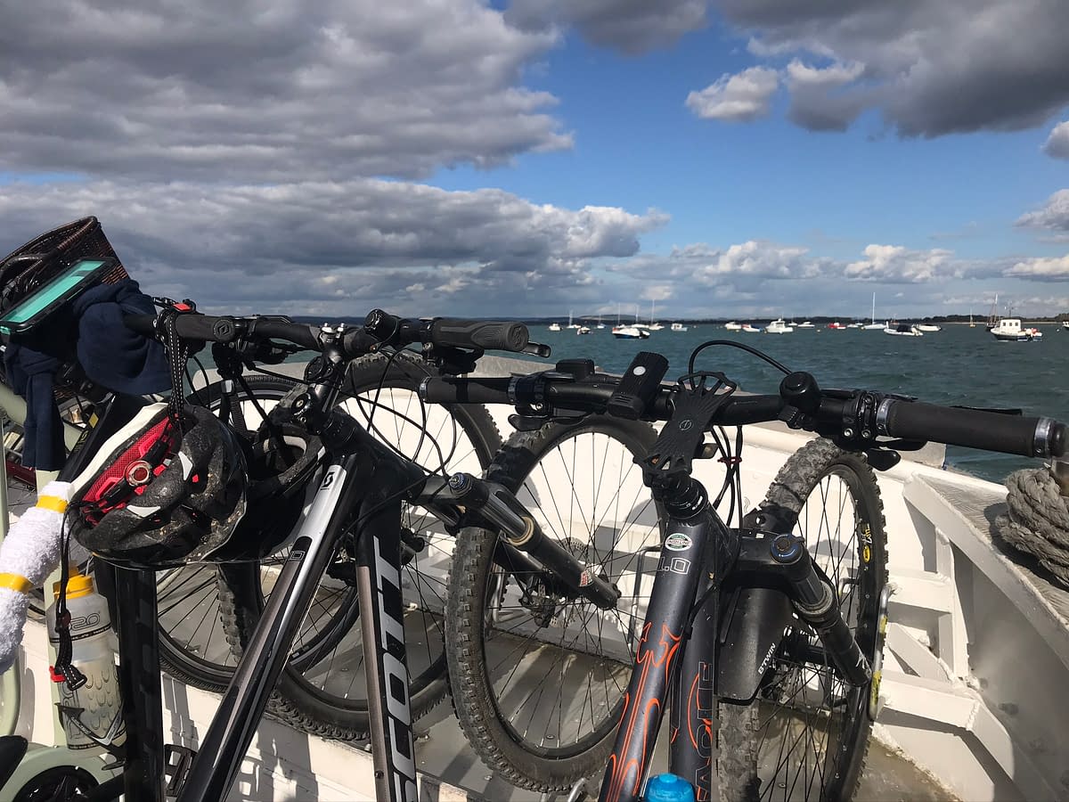 Haying Ferry bike rack